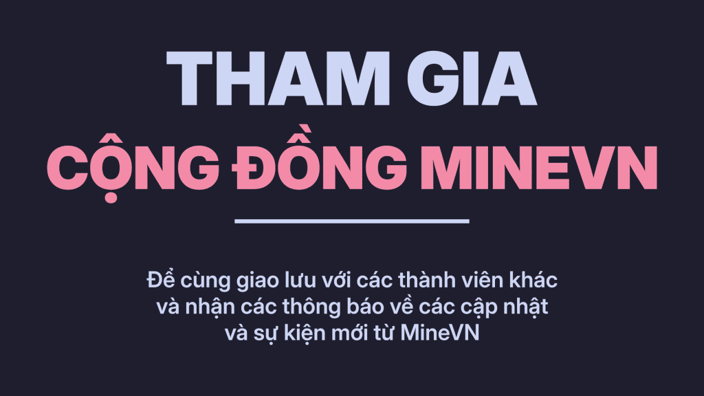 cộng đồng minevn