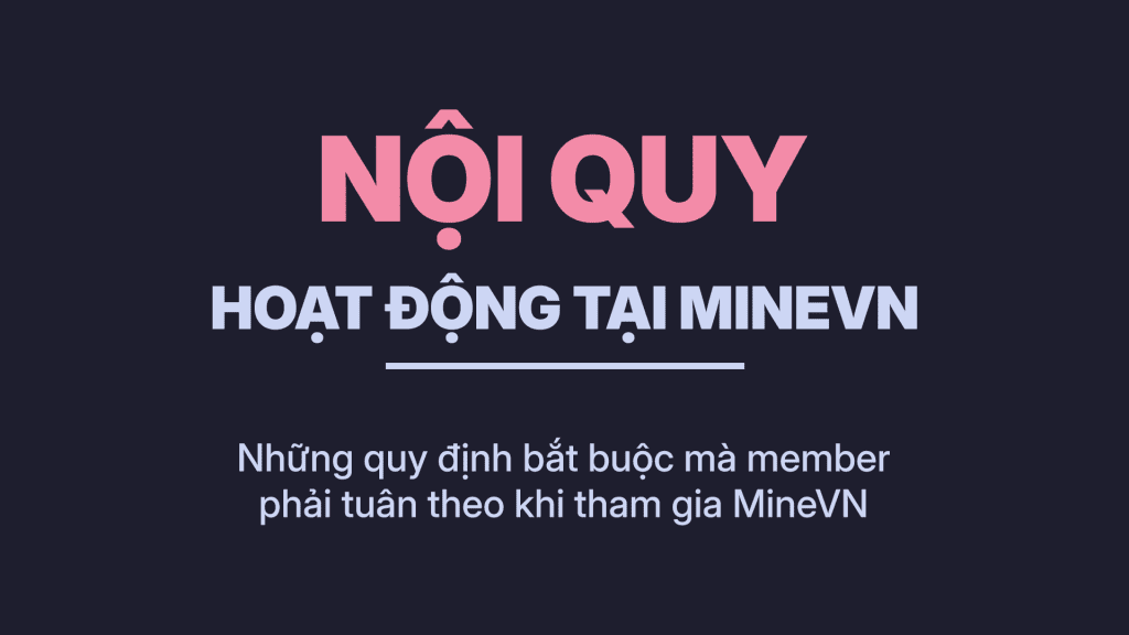 nội quy minevn